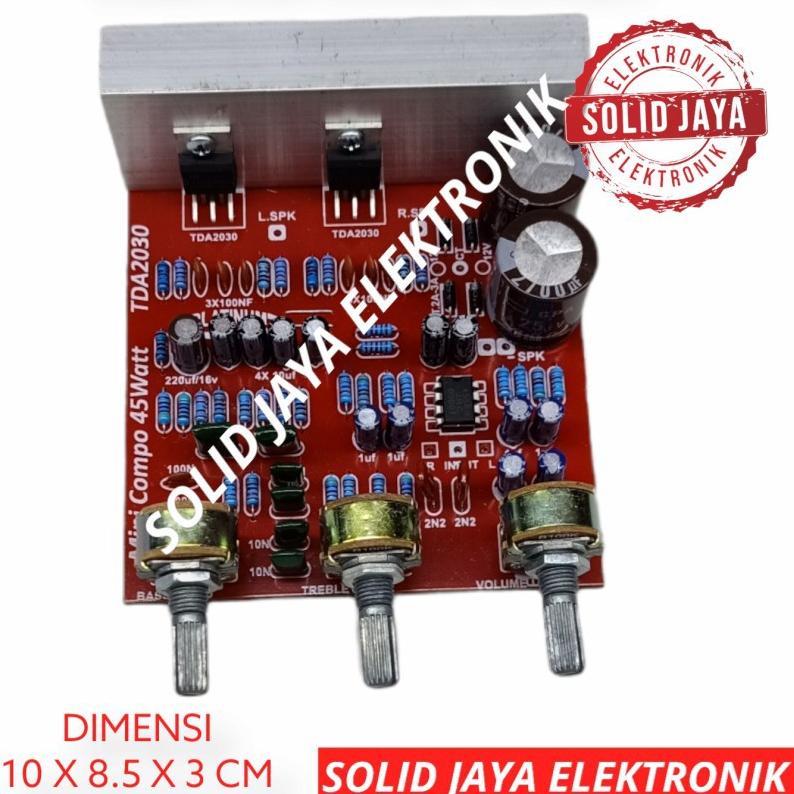 Jual Star Seller Kit Power Speaker Aktif W Tda Compo Mini