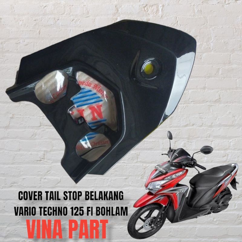 Jual Cover Tail Sambungan Body Belakang Vario Techno 125 Fi Old Bohlam