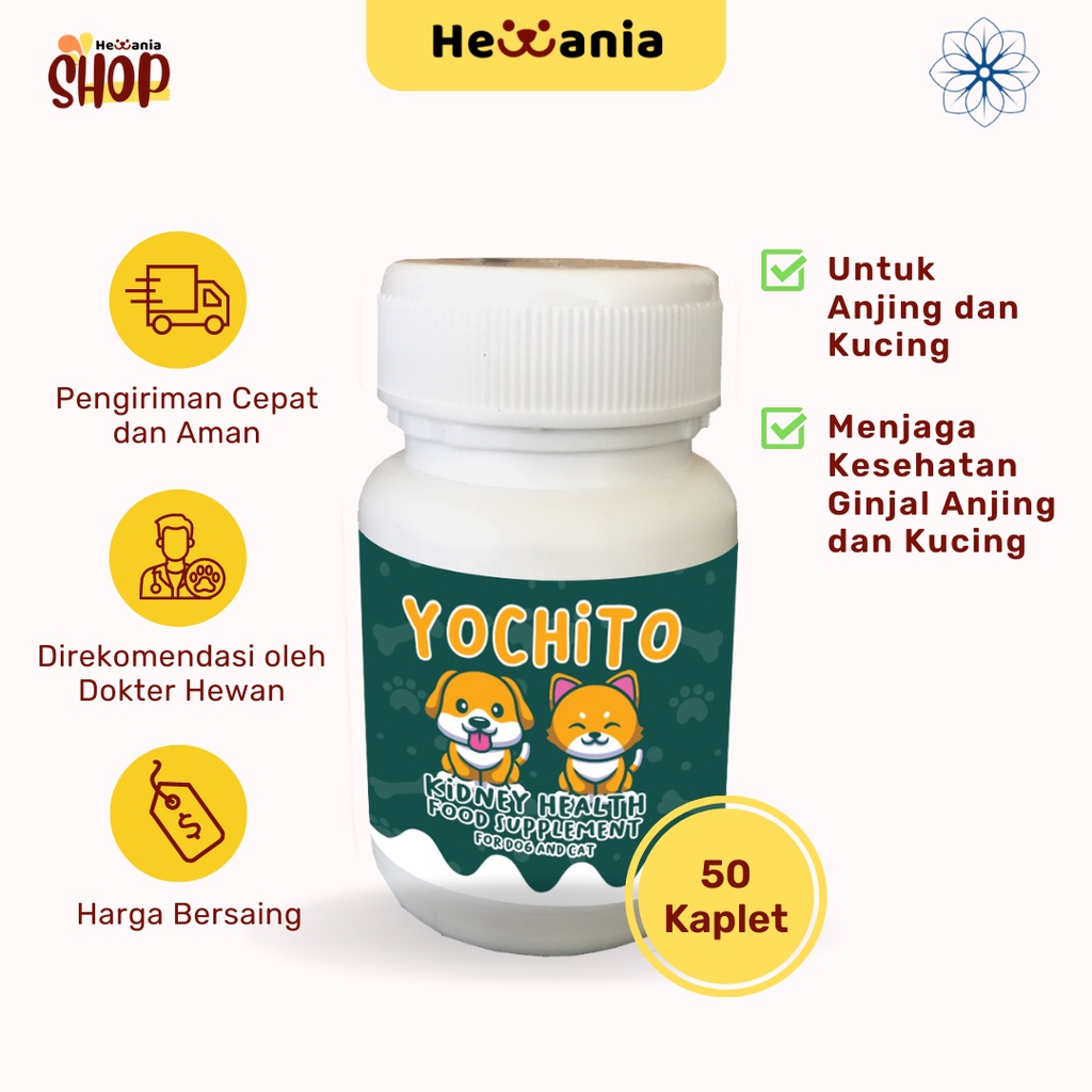 Jual Yochito Suplemen Makanan Hewan Untuk Menjaga Kesehatan Ginjal