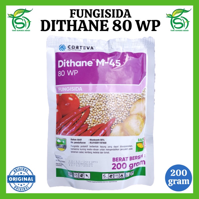 Jual Fungisida Dithane M Wp Gram Fungisida Kontak Mankozeb