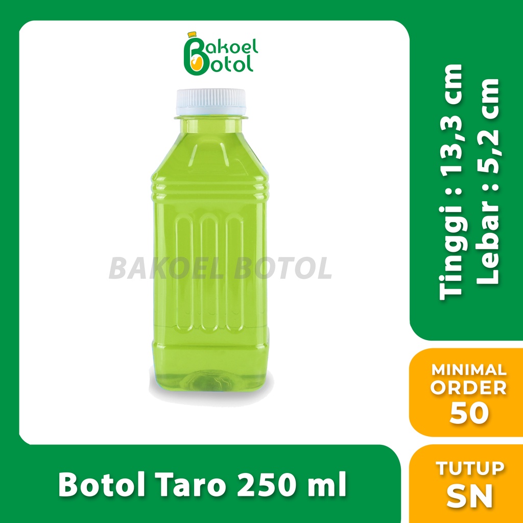 Jual Botol Taro Ml Minimal Pcs Botol Plastik Ml Murah