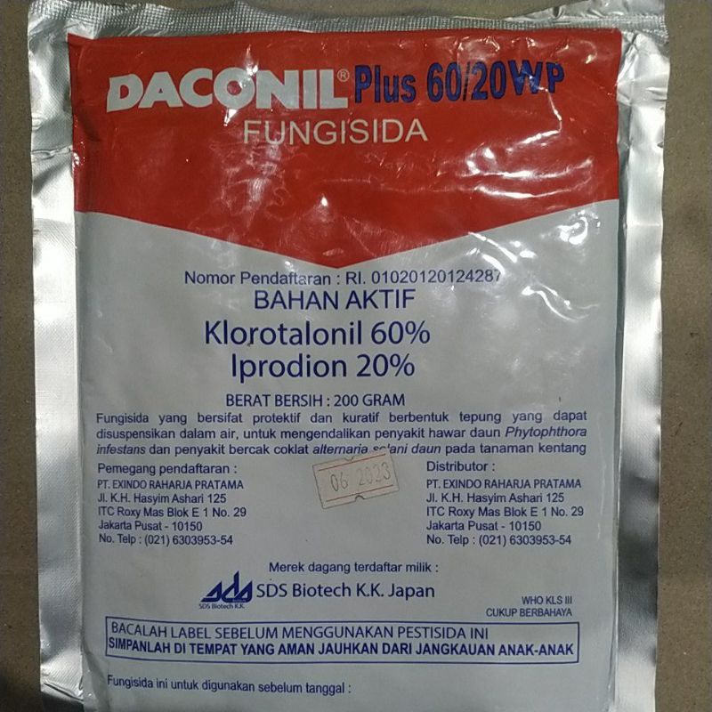 Jual Fungisida Daconil Plus Wp Kemasan Grm Shopee Indonesia