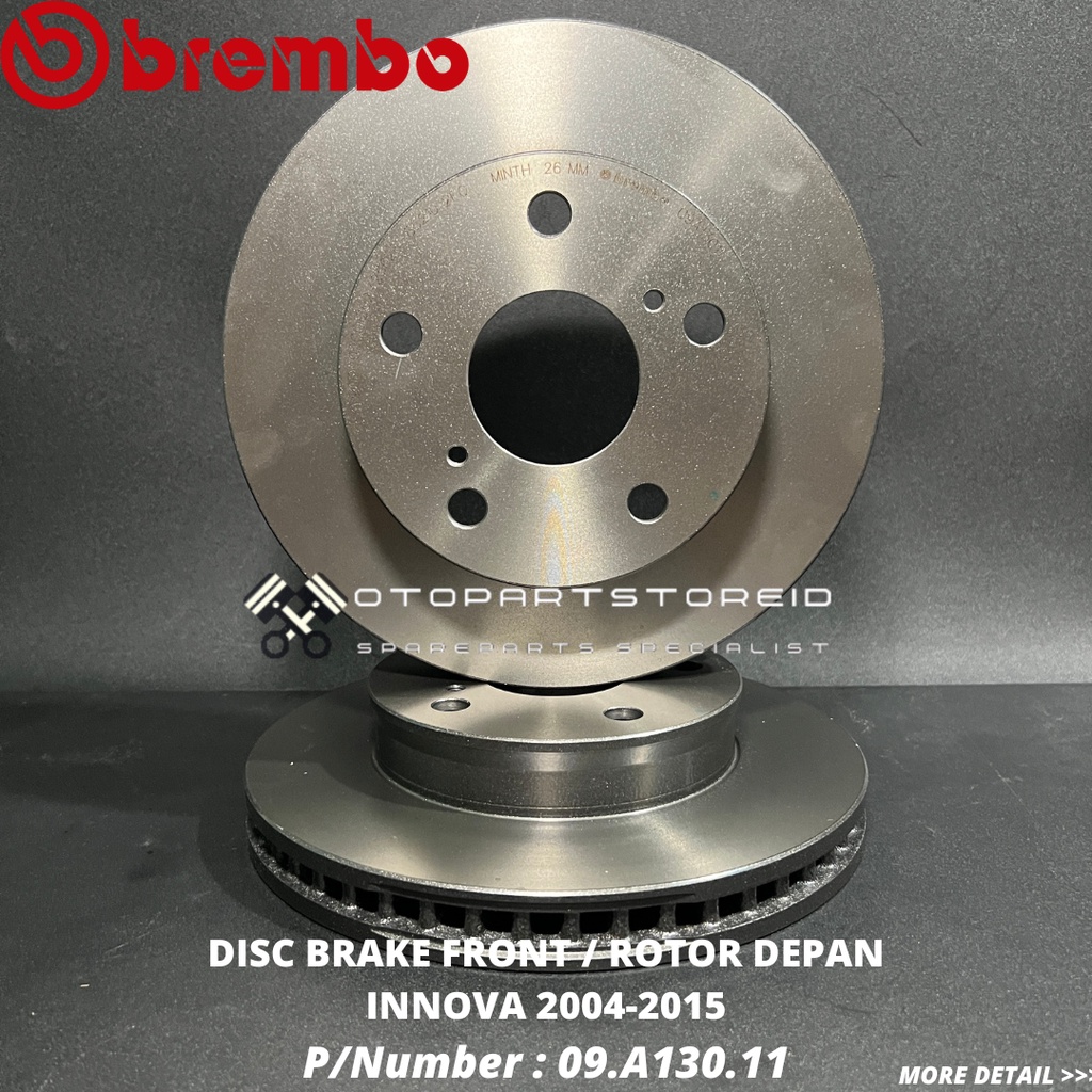 Jual Disc Brake Piringan Rem Rotor Innova Brembo Shopee