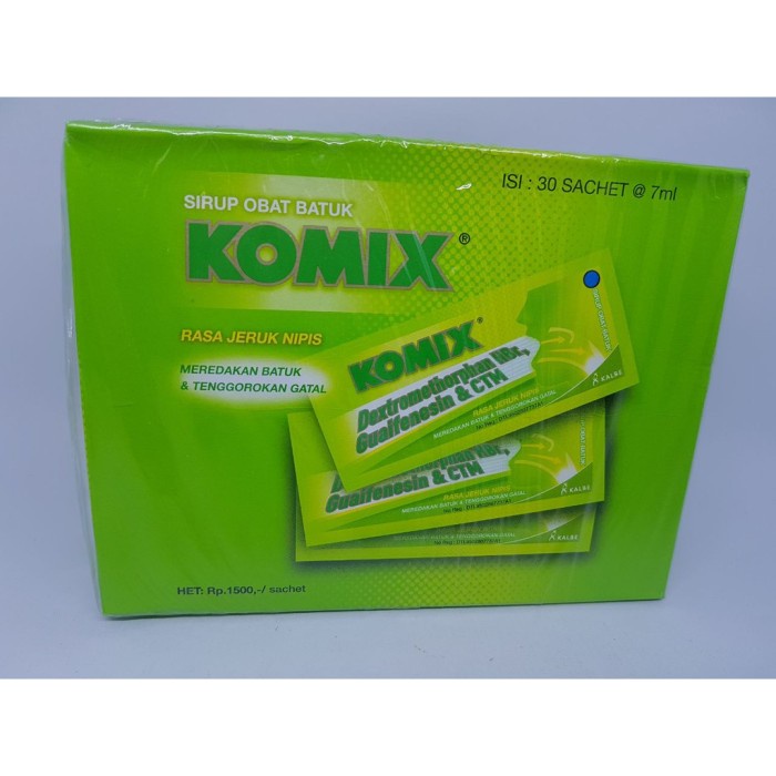 Jual Komix Obat Batuk Sachet Per BOX Isi 30 Sachet Shopee Indonesia