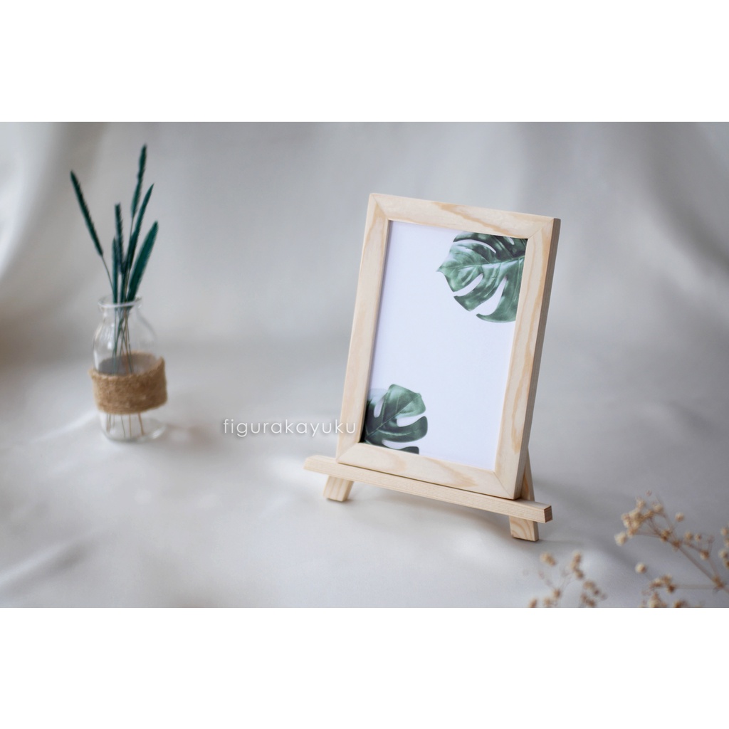 Jual Pigura Kayu 3R 9 X 13 Cm Figura Foto Frame Kayu Jati Belanda Wall