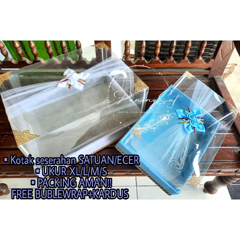 Jual Satuan Ecer Kotak Hantaran Seserahan Pernikahan Model Tile Sudut