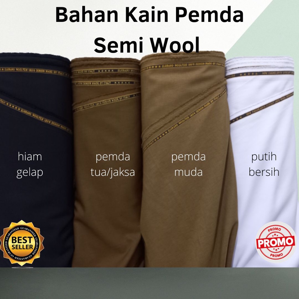 Jual Bahan Baju Seragam Pemda PNS ASN PDH Kain Pemda Kain Celana Bahan