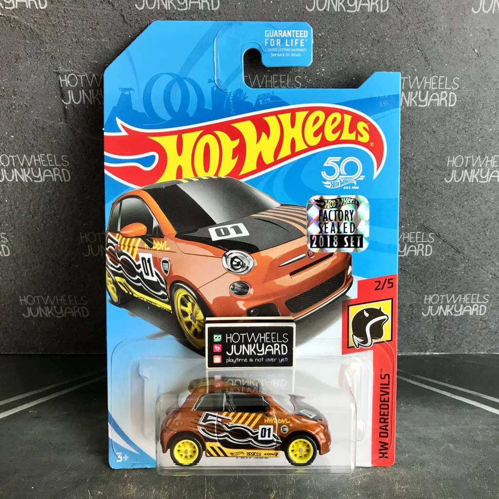 Jual Hot Wheels Fiat Super Treasure Hunt Factory Sealed Ths Th Shopee Indonesia