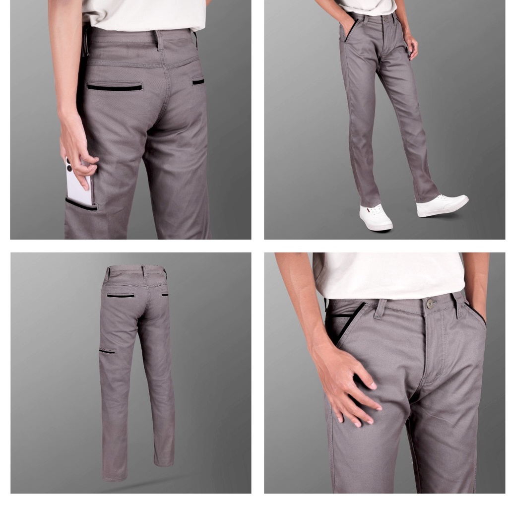 Jual Chino Panjang Pocket Celana Chino Panjang Pria Chino Premium Jumbo