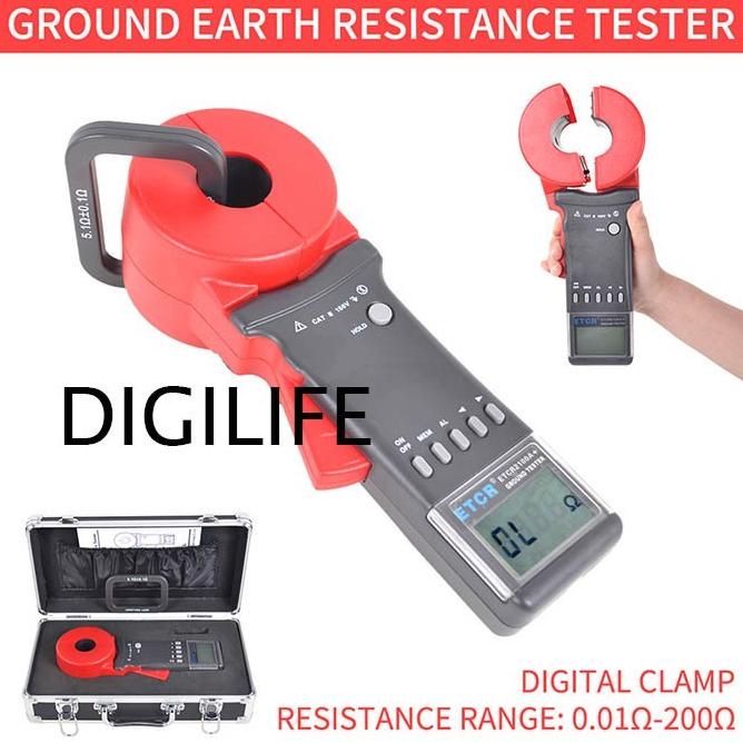 Jual Unik Clamp Earth Resistance Tester Etcr A Ground Resistance M