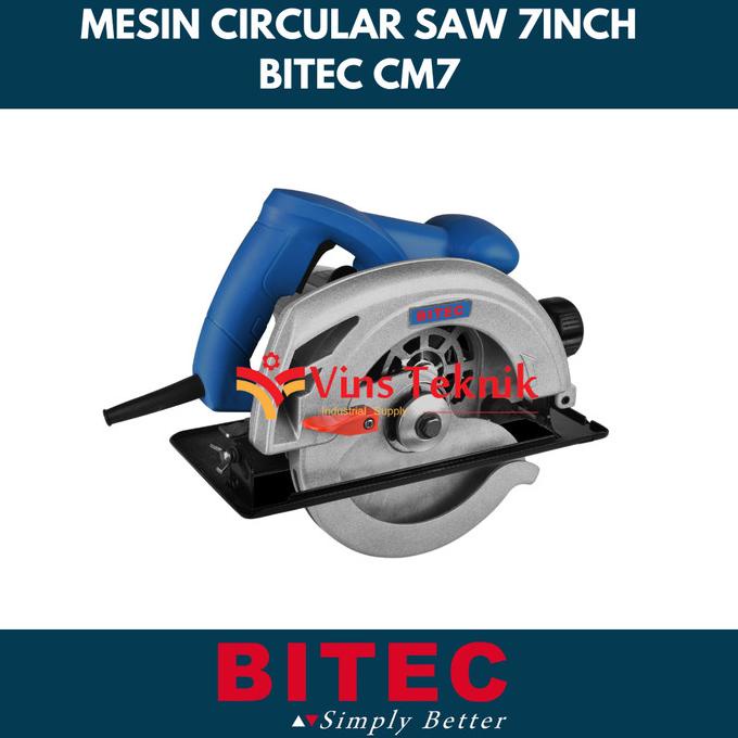 Jual Mesin Gergaji Kayu Cm Bitec Cm Circular Saw Inch Shopee