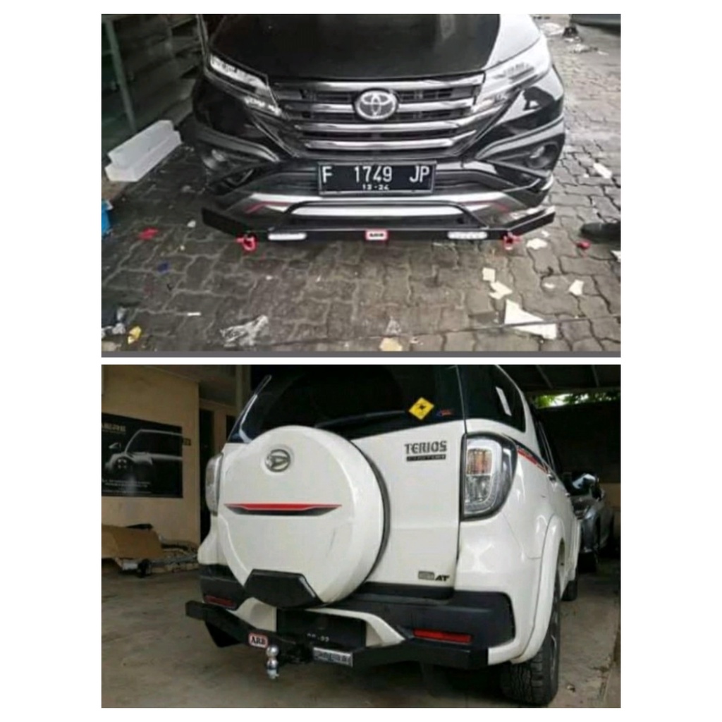 Jual Paket Tanduk Depan Towing Arb Belakang Untuk Mobil Rush Old