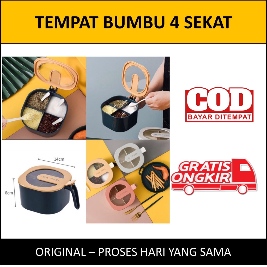 Jual Tempat Bumbu Dapur Sekat Rak Bumbu Serbaguna In Wadah