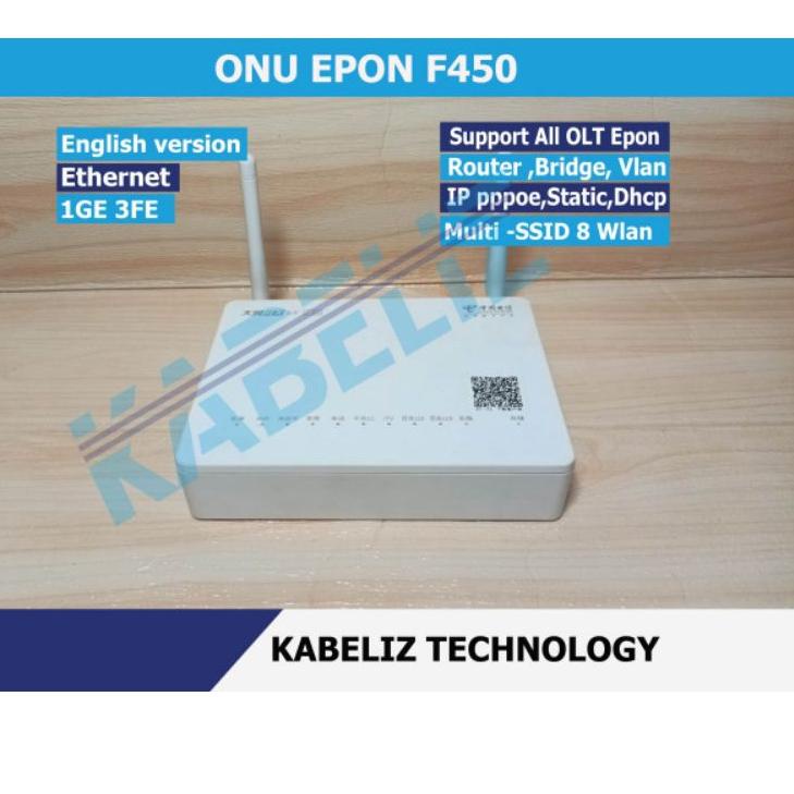 Jual Recomended EPON ONU ONT ZTE MODEM EPON WIFI ROUTER SUPPORT SEMUA