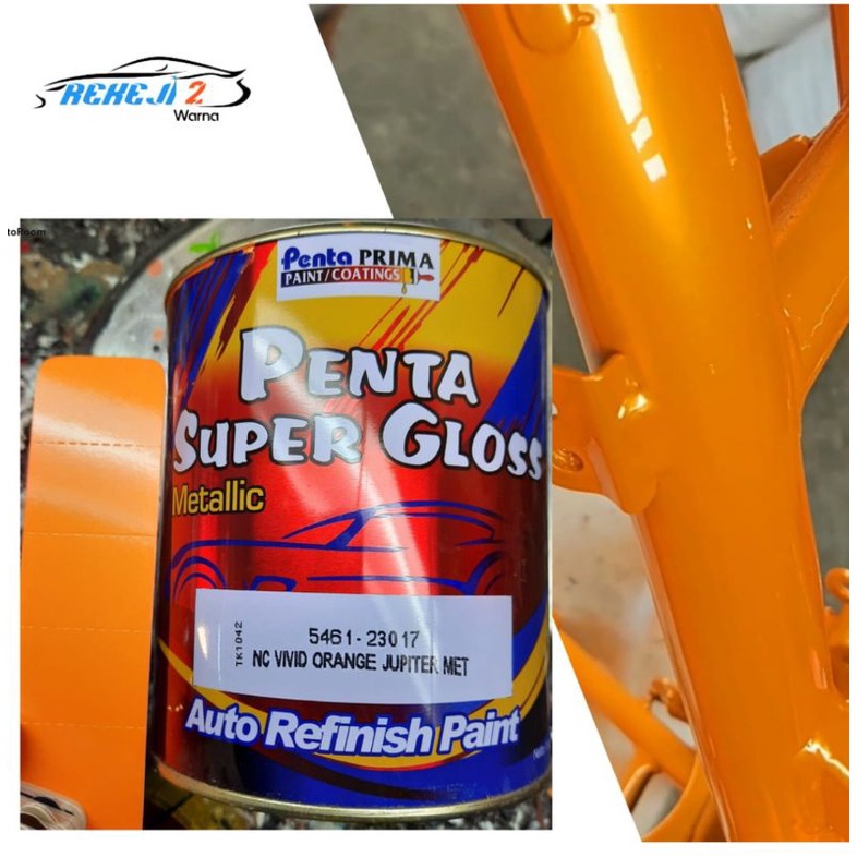 Jual Cat Penta Super Gloss Vivid Orange Kg Nc Vivit Oren Jupiter Met