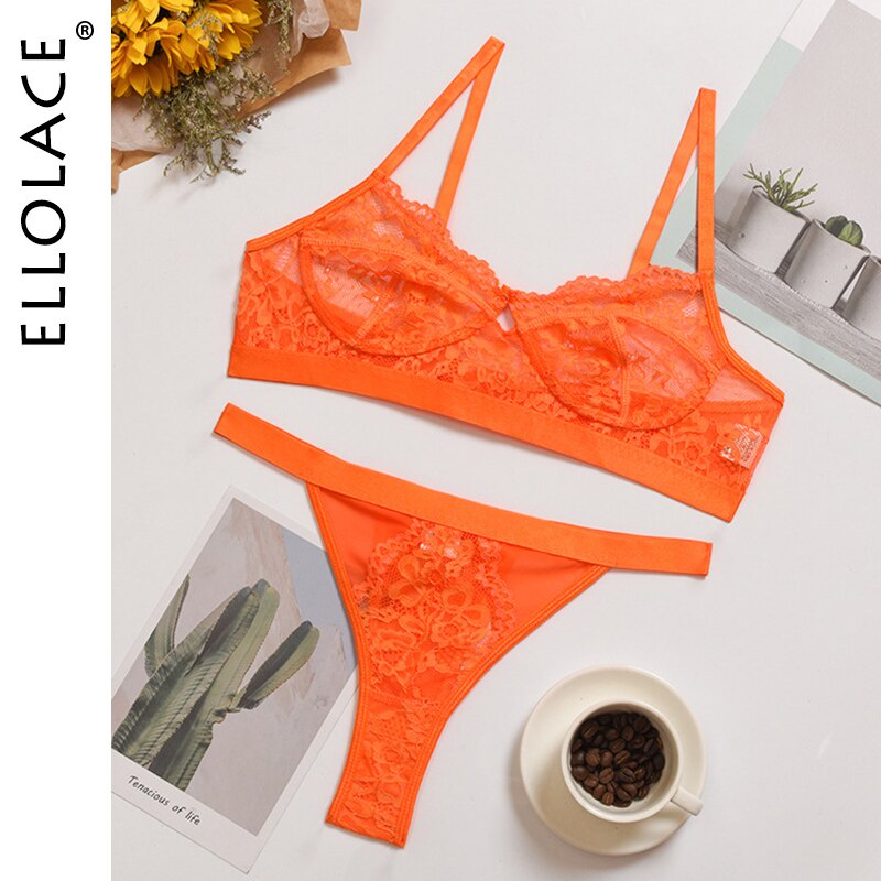 Jual Preorder Ellolace Lingerie Seksi Pakaian Dalam Wanita Renda