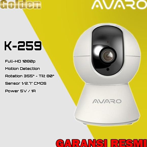 Jual Avaro Smart Indoor Ipcam Ip Camera Cctv Wifi Iot Home Automation