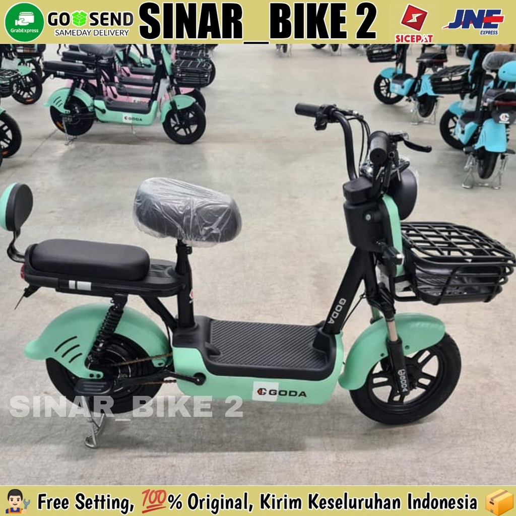 Jual Sepeda Motor Listrik E Bike Goda 125 500 Watt UOU US1 Viper