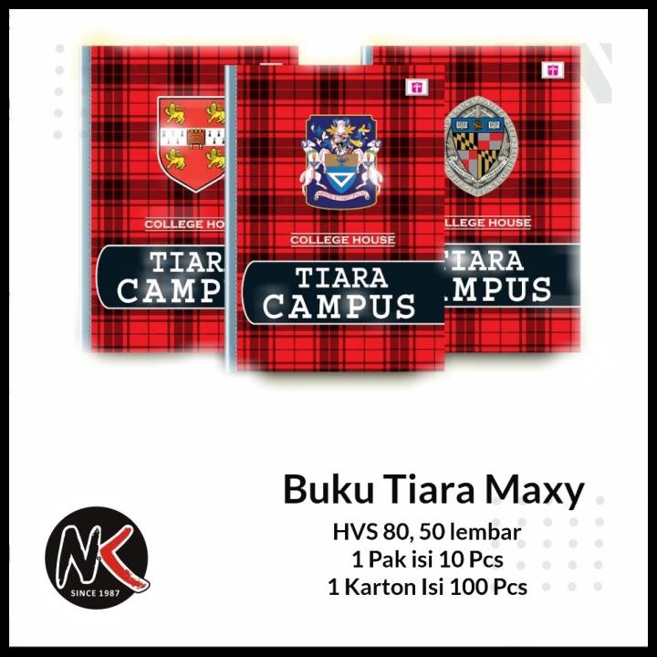 Jual Buku Tulis Boxy Campus Tiara Lembar Shopee Indonesia