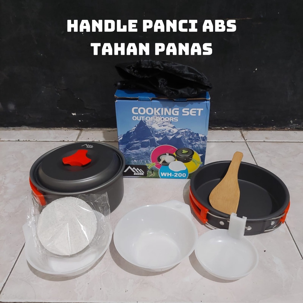 Jual Alat Masak Panci Camping Gunung Cooking Set Wh Not Ds Shopee