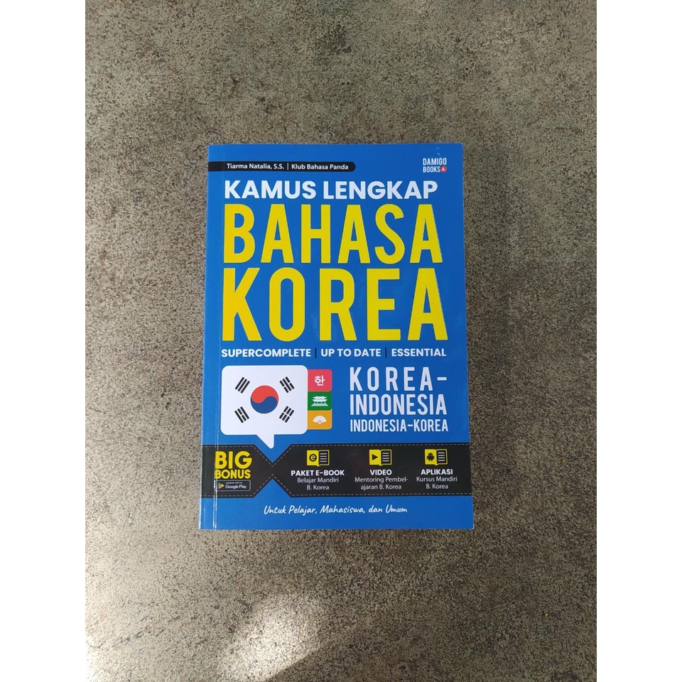 Jual Kamus Bahasa Korea Terlengkap Kamus Lengkap Bahasa Korea