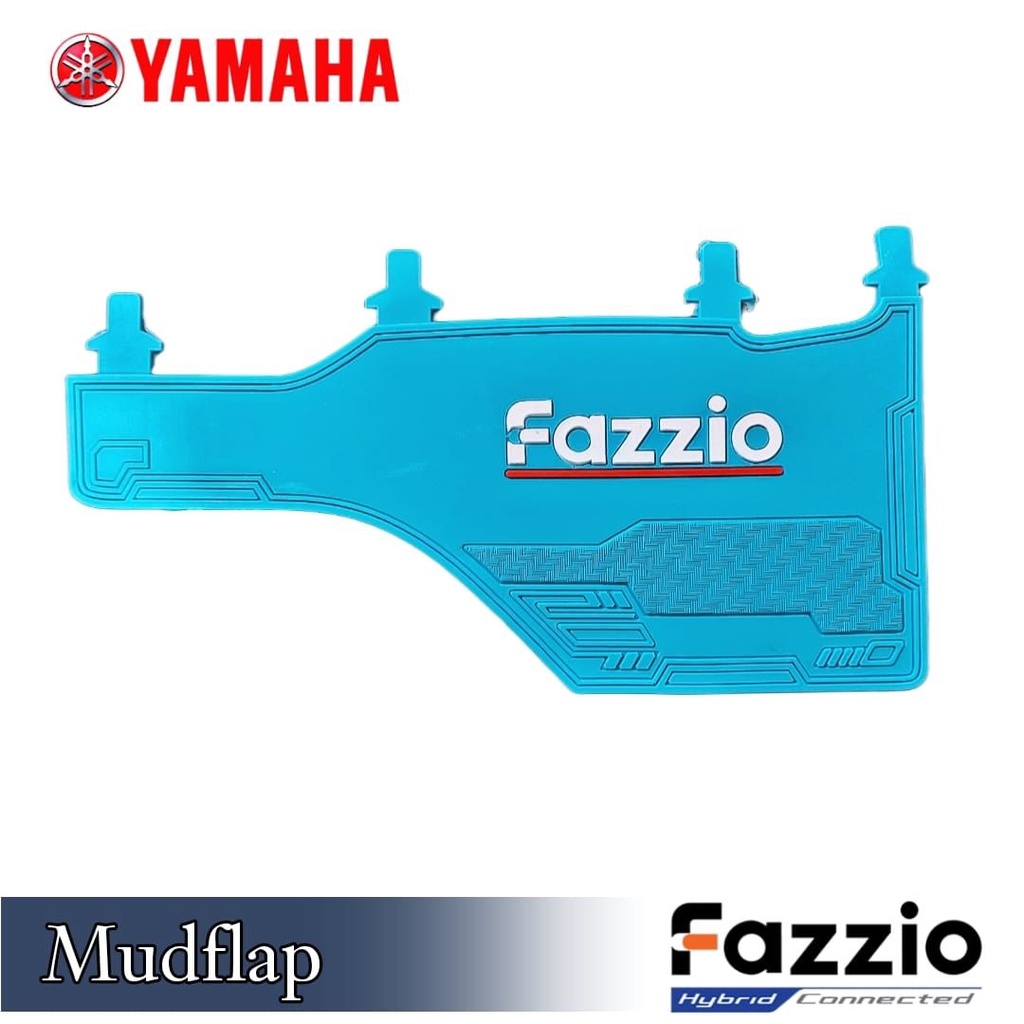 Jual MUDFLAP FAZZIO AKSESORIS MOTOR FAZZIO KARET SPAKBOR FAZIO MUD FLAP