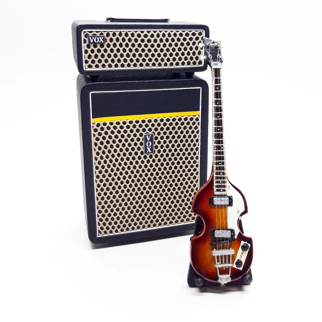 Jual Miniatur Bass Hoftner Sunburst Paul Mccartney The Beatles Plus