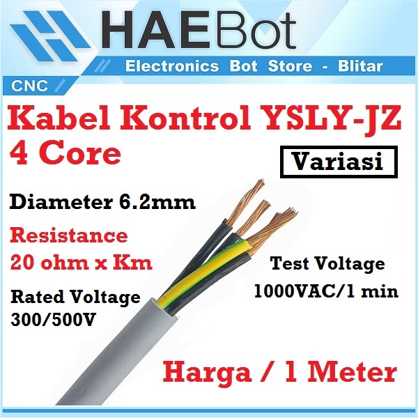 Jual Haebot Kabel Kontrol Ysly Jz X X Isi Core Serabut