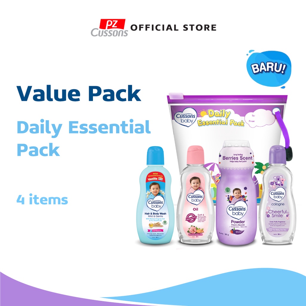 Jual Cussons Baby Daily Essential Pack Paket Sabun Bayi Shopee