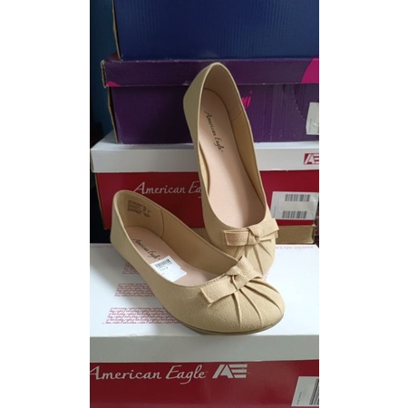 Jual READY STOCK PAYLESS AMERICAN EAGLE FLATSHOES BRIELE NUDE