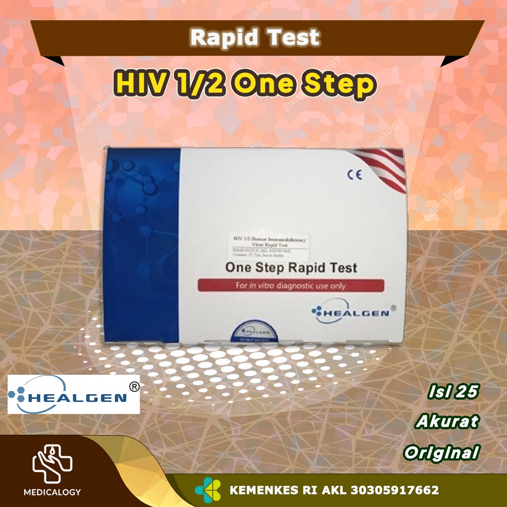 Jual Hiv One Step Rapid Test Cassette Shopee Indonesia