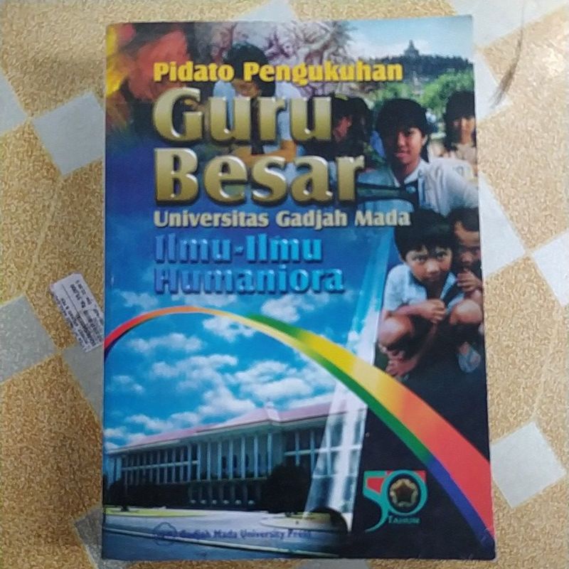 Jual Buku Pidato Pengukuhan Guru Besar Universitas Gadjah Mada Ilmu