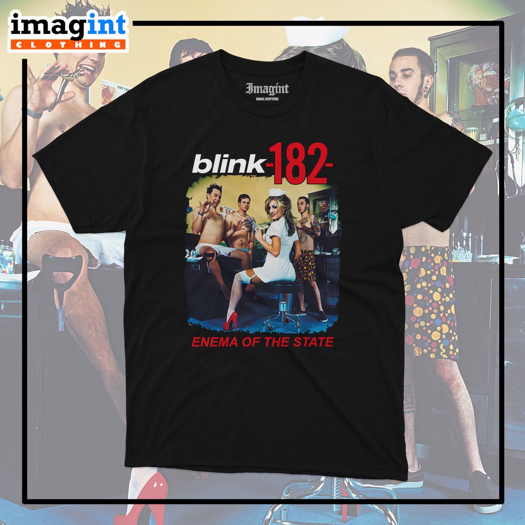 Jual BAJU KAOS BAND BLINK 182 ENEMA OF THE STATE 2 Shopee Indonesia