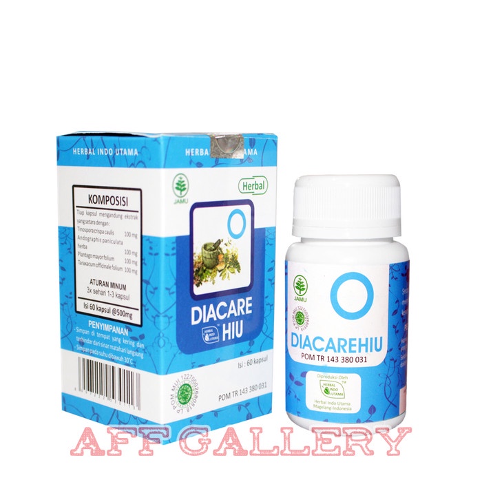 Jual Khasiat Joss Kapsul Herbal Diacare Hiu Isi Original Diabetes