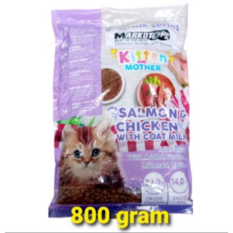 Jual Markotops Kitten Nad Mother Dry Food Makan Kucing Terbaik