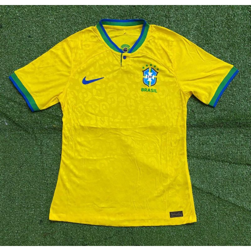 Jual Jersey Bola Grade Ori Brazil Home PI Player Issue World Cup Piala