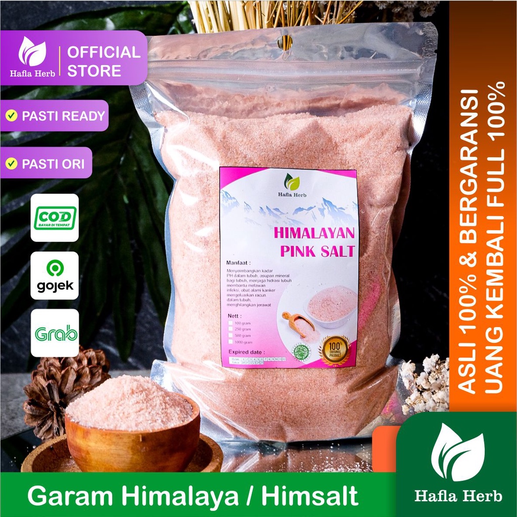 Jual Garam Himalaya Original Kg Asli Organik Garem Himalayan Salt