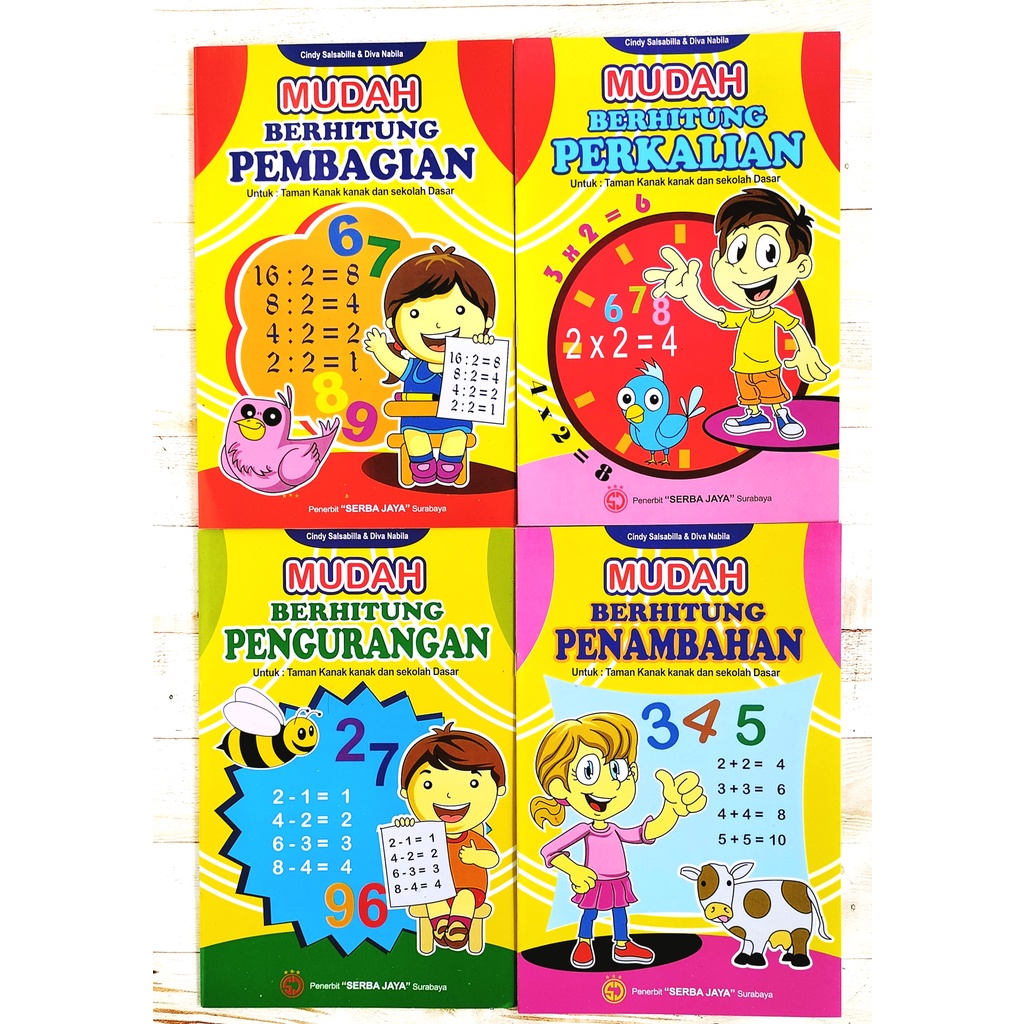 Jual Buku Belajar Berhitung Mudah Berhitung Penjumlahan Pengurangan