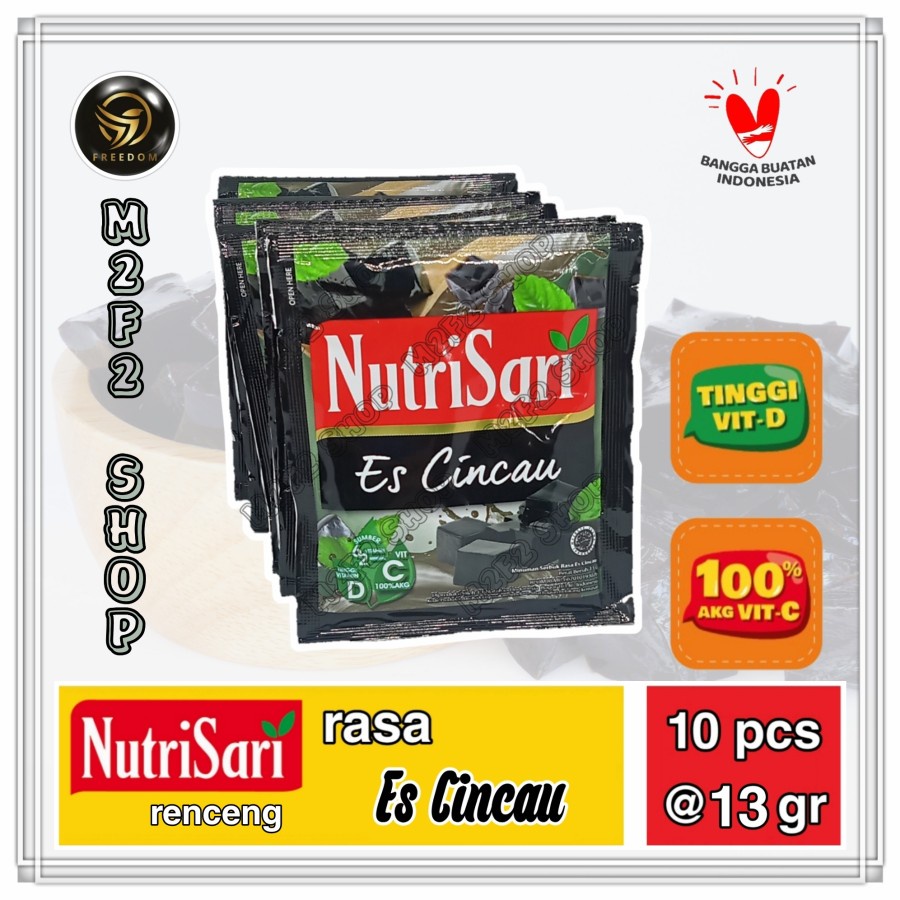 Jual Nutrisari Minuman Serbuk Es Cincau Sachet Gr Kemasan Renceng