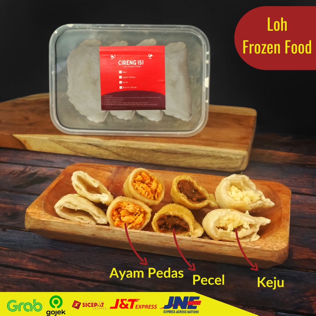 Jual Cireng Bumbu Rujak Isi 10pcs Makanan Frozen Food Snack