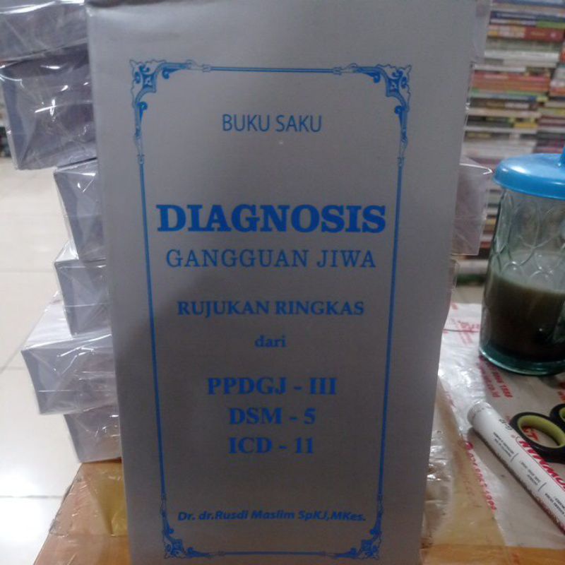 Jual Buku Saku Diagnosis Gangguan Jiwa Rujukan Ringkas Dari Ppgdj Iii