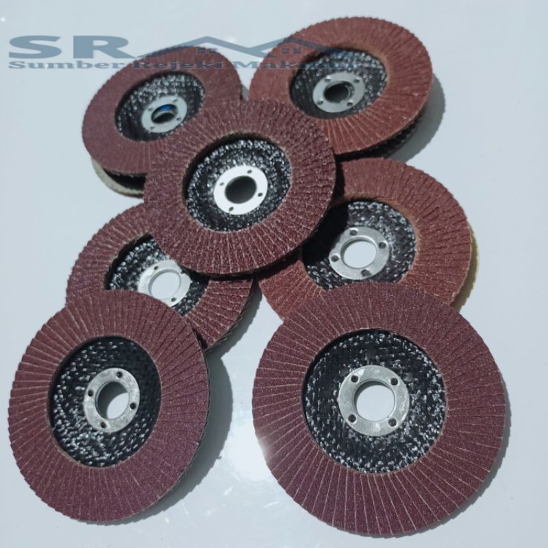 Jual Flap Disc Amplas Susun Ampelas Kipas Hamplas Inch Grit