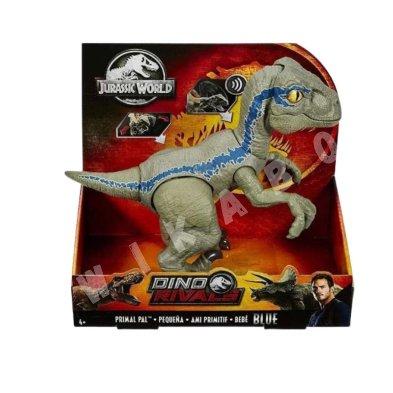 Jual Jurassic World Primal Pal Blue Dino Rivals Shopee Indonesia