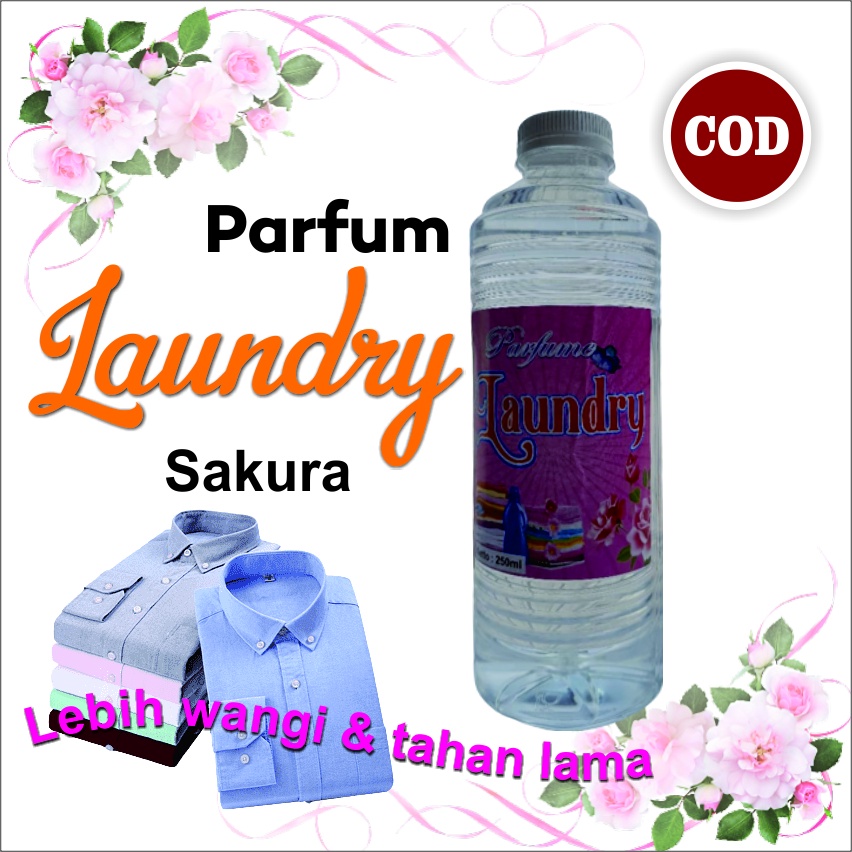 Jual Best Seller Parfum Laundry Varian Aroma Sakura Netto 250ml