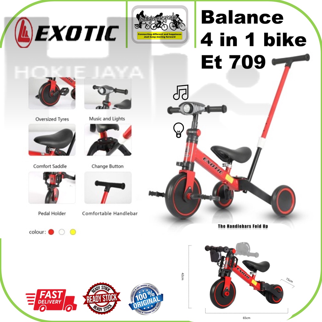 Jual Balance Bike Musik Exotic Et In In Sepeda