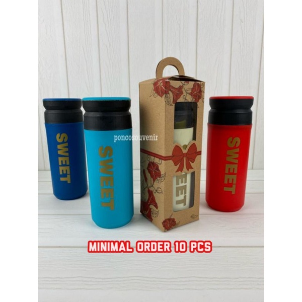 Jual Botol Tumbler Sweet Kemasan Box Rustic Tenteng Shopee Indonesia