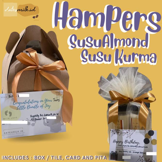 Jual Sale Asi Booster Pelancar Asi Susu Kurma Almond Hampers Lahiran