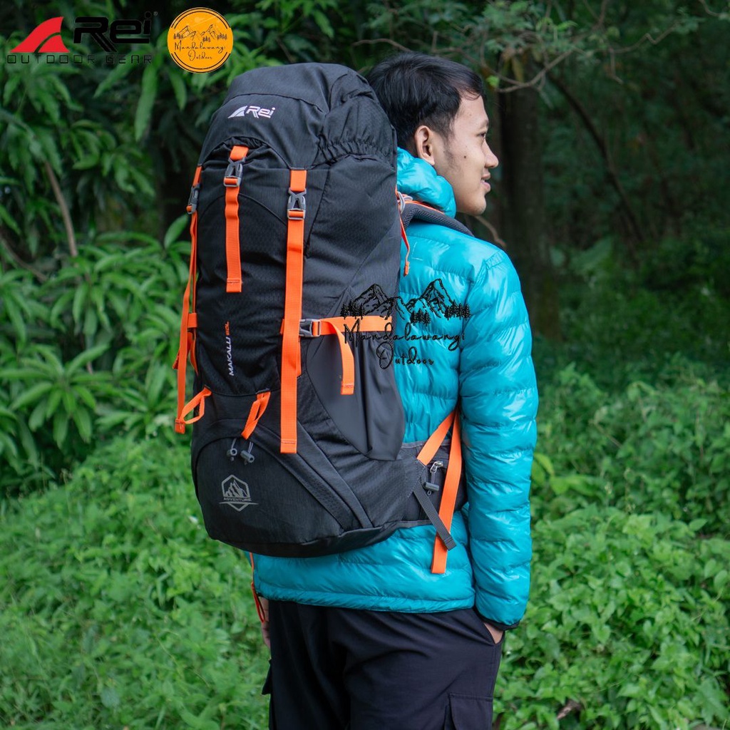 Jual TAS RANSEL GUNUNG AREI MAKALU 60 LITER UP 65 LITER TAS PENDAKI