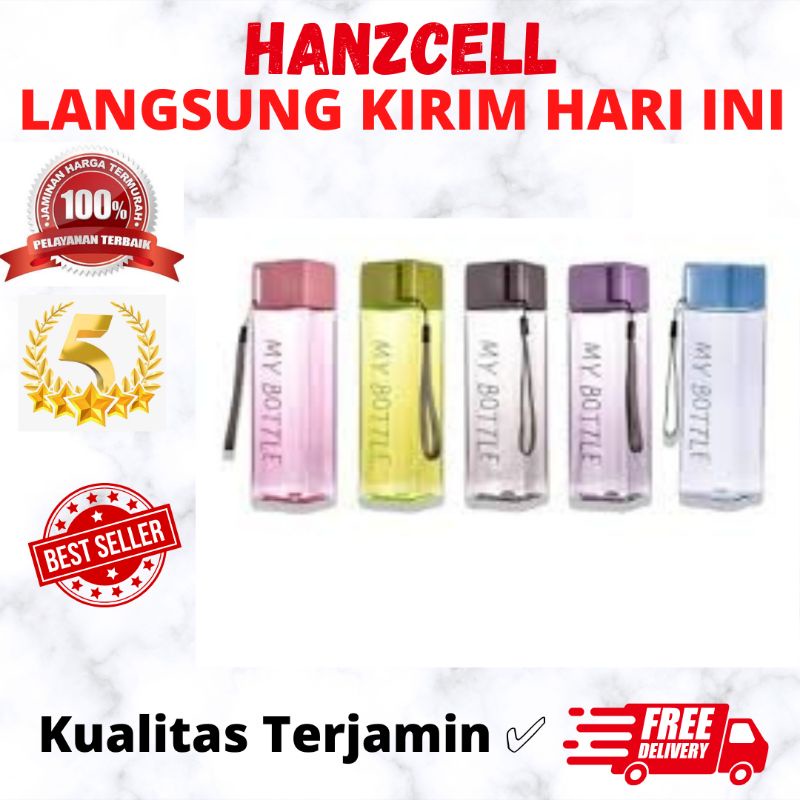 Jual Botol Air Minum Ml My Bottle Kotak Bpa Free Tali Gantung