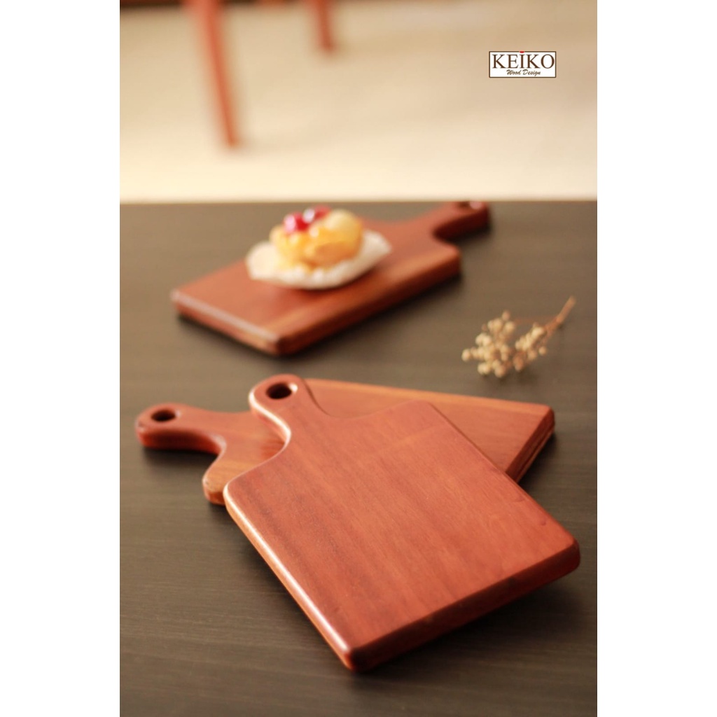 Jual Talenan Pepa 20cm Talenan Kayu Jati Cutting Chopping Board